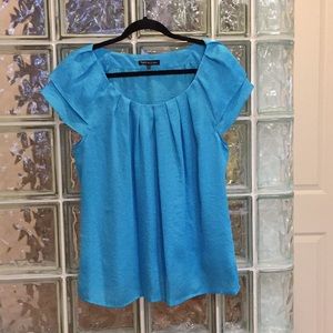 Violet & Claire blouses (2) turquoise and salmon